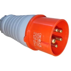32a 5pin industrial plug ip44