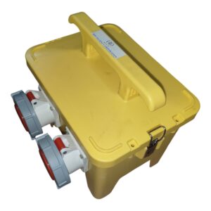 63a 4 way portable power distribution panel