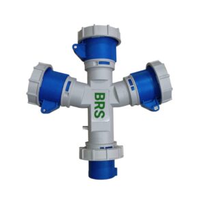 16a 3 pin industrial 3 way multiple outlet socket(1p+n+e) – ip67 watertight