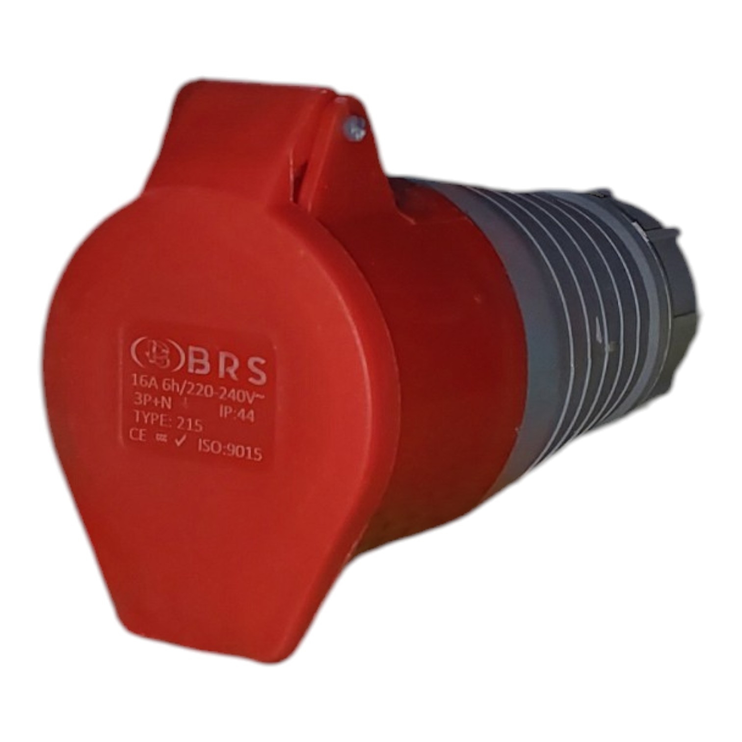 16a 5 pin industrial straight socket (3p+n+e) – ip44 splashproof 16a 5 pin industrial straight socket (3p+n+e) – ip44 splashproof
